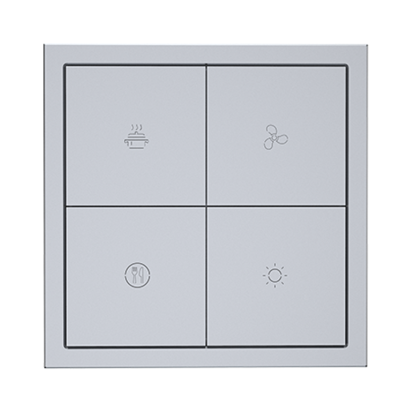 Panel Tile 4 Botones tipo A