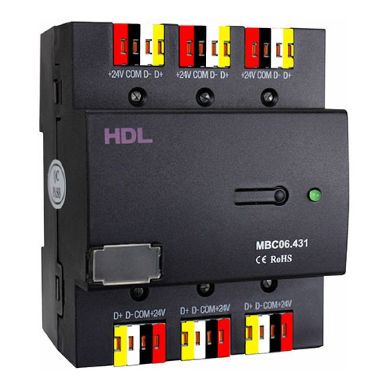 HDL BUS con 6 terminales de bus