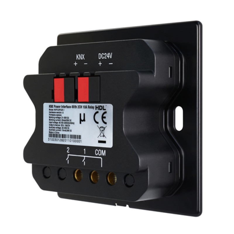 Interfaz de potencia KNX con 2 canales de Relé de 10A