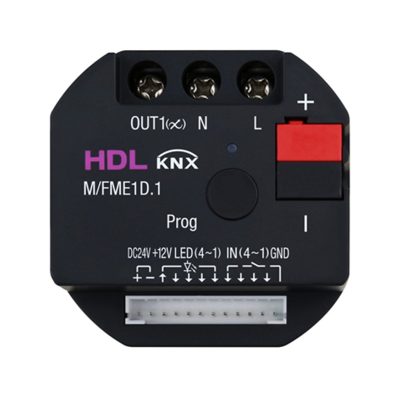 Actuador atenuador de empotrar KNX 1CH 1A (EU)