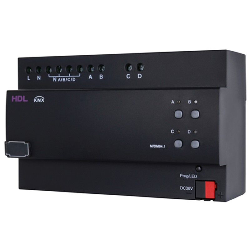 Actuador de atenuación MOSFET KNX 4CH 1.5A
