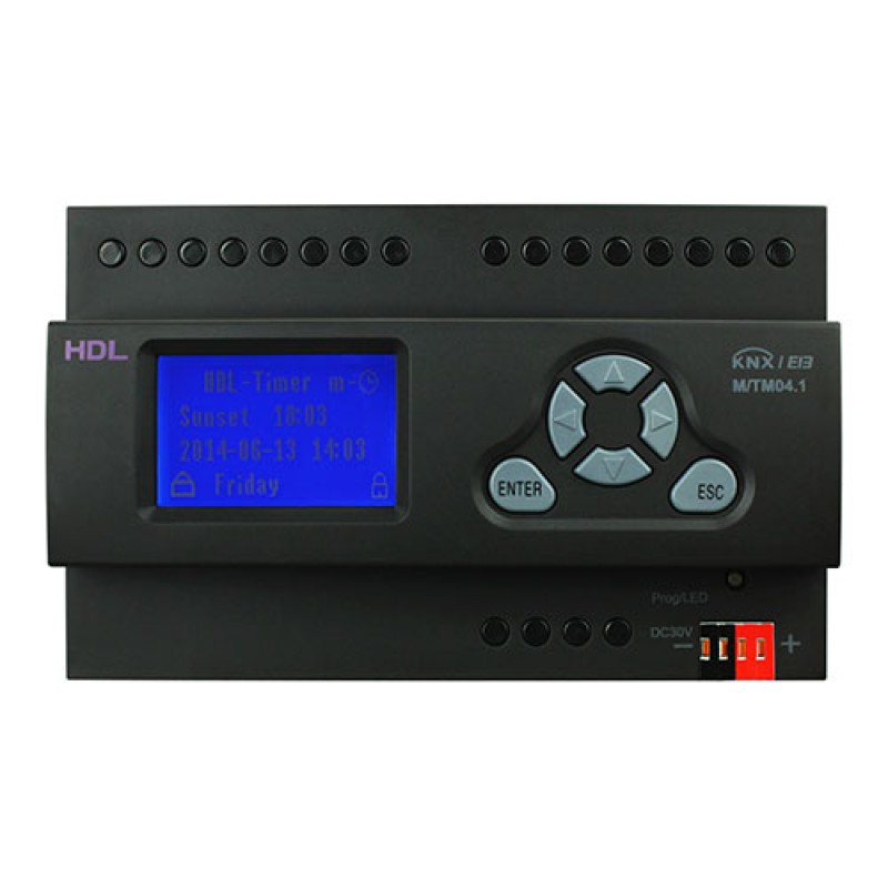 Controlador temporizador maestro/esclavo KNX
